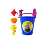 Detalhes sobre Balde de Praia c/ Formas de Areia