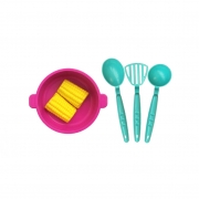 Detalhes sobre Panela c/ Alimento