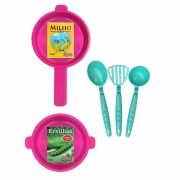 Detalhes sobre 2 Panelas c/ Caixinhas